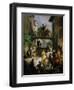 Peasants Dancing at Wedding Party-Angelo Inganni-Framed Giclee Print