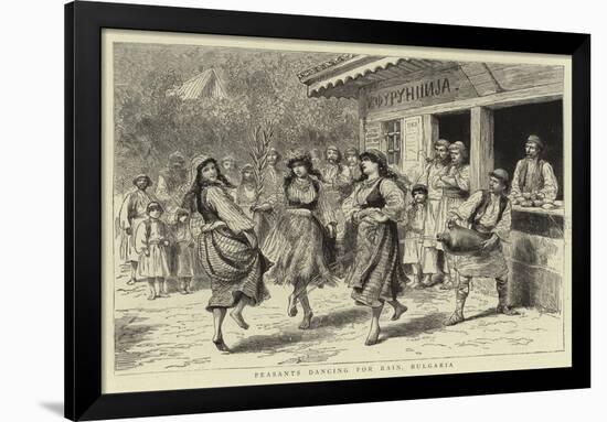 Peasants Dancing for Rain, Bulgaria-null-Framed Giclee Print