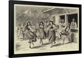 Peasants Dancing for Rain, Bulgaria-null-Framed Giclee Print