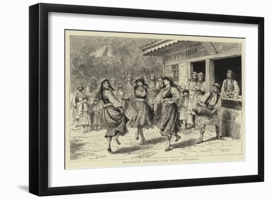 Peasants Dancing for Rain, Bulgaria-null-Framed Giclee Print