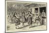 Peasants Dancing for Rain, Bulgaria-null-Mounted Giclee Print