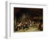 Peasants Dancing in a Tavern, 1675-Adriaen Jansz. Van Ostade-Framed Giclee Print