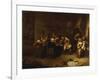 Peasants Drinking and Smoking in an Inn-Gillis Van Tilborch-Framed Giclee Print