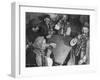 Peasants Drinking Beer in a Village Inn in the Ruthenia Section of the Country-Margaret Bourke-White-Framed Photographic Print