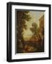 Peasants Drinking by a Farmhouse-Paolo Monaldi-Framed Giclee Print