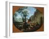 Peasants Feasting in the Roman Campagna-Vincente Carducho-Framed Giclee Print