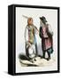 Peasants from Twer in Traditional Costume-null-Framed Stretched Canvas