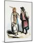 Peasants from Twer in Traditional Costume-null-Mounted Giclee Print