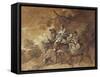 Peasants Going to Market, 1770-74-Thomas Gainsborough-Framed Stretched Canvas