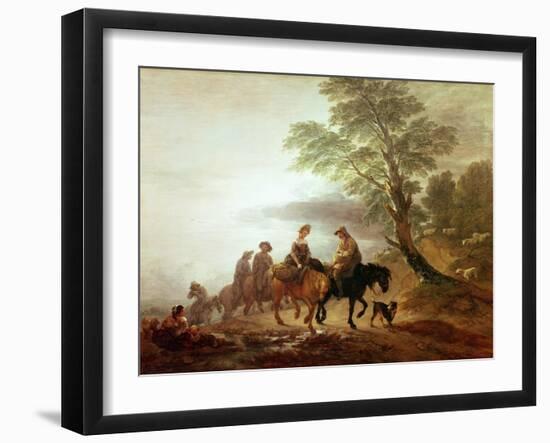 Peasants Going to Market: Early Morning, 1770-Thomas Gainsborough-Framed Giclee Print