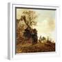 Peasants in a Cart by a Cottage Jan Josephsz, 1651-Jan Van Goyen-Framed Giclee Print