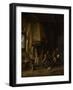 Peasants in an Interior-Adriaen Van Ostade-Framed Art Print