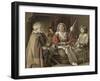 Peasants in an Interior-Mathieu Le Nain-Framed Giclee Print