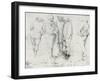 Peasants in Conversation-Pieter Bruegel the Elder-Framed Giclee Print