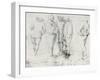 Peasants in Conversation-Pieter Bruegel the Elder-Framed Giclee Print