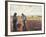 Peasants in the Field, Eragny-null-Framed Giclee Print