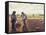 Peasants in the Field, Eragny-null-Framed Stretched Canvas