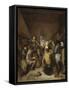 Peasants Making Music and Dancing-Cornelis Pietersz Bega-Framed Stretched Canvas