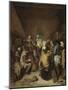 Peasants Making Music and Dancing-Cornelis Pietersz Bega-Mounted Art Print