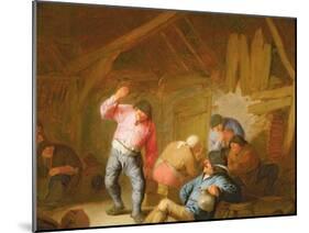 Peasants Merrymaking in an Inn, 1634-Adriaen Jansz. Van Ostade-Mounted Giclee Print