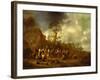 Peasants Merrymaking outside an Inn, 1642-Isack van Ostade-Framed Giclee Print