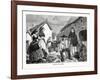 Peasants of Auvergne, France, 19th Century-null-Framed Giclee Print