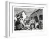 Peasants of Auvergne, France, 19th Century-null-Framed Giclee Print