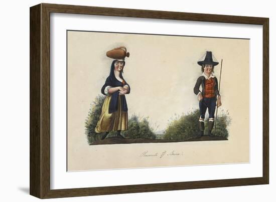 Peasants of Beira-null-Framed Giclee Print