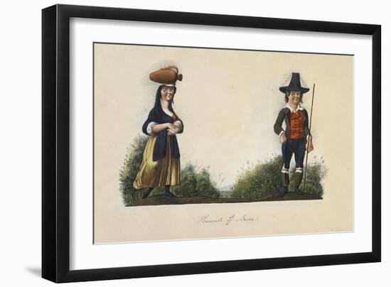 Peasants of Beira-null-Framed Giclee Print