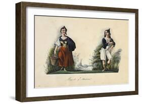 Peasants of Madeira-null-Framed Giclee Print