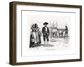 Peasants of Toledo, Castilla-La Mancha, Spain, 1879-null-Framed Giclee Print