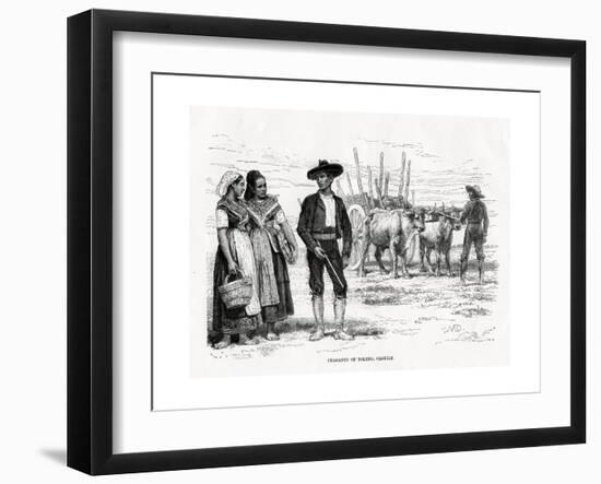 Peasants of Toledo, Castilla-La Mancha, Spain, 1879-null-Framed Giclee Print