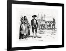 Peasants of Toledo, Castilla-La Mancha, Spain, 1879-null-Framed Giclee Print