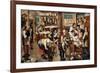 Peasants Paying Tithes-Pieter Bruegel the Elder-Framed Giclee Print