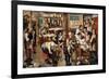 Peasants Paying Tithes-Pieter Bruegel the Elder-Framed Giclee Print