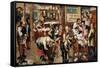 Peasants Paying Tithes-Pieter Bruegel the Elder-Framed Stretched Canvas