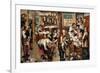 Peasants Paying Tithes-Pieter Bruegel the Elder-Framed Giclee Print