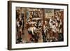 Peasants Paying Tithes-Pieter Bruegel the Elder-Framed Giclee Print