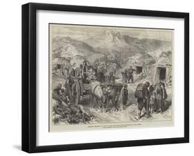 Peasants Returning to their Village Near Kars after Withdrawal of the Armies-null-Framed Giclee Print