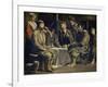 Peasants Sharing a Meal, C. 1642-Louis Le Nain-Framed Giclee Print