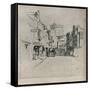 'Peascod Street, Windsor', c1918-Frederick Charles Richards-Framed Stretched Canvas