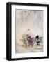 Peaseblossom, Cobweb, Mote & Mustardseed-Arthur Rackham-Framed Art Print