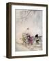 Peaseblossom, Cobweb, Mote & Mustardseed-Arthur Rackham-Framed Art Print