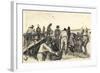 Peat Diggers in the Dunes-Vincent van Gogh-Framed Giclee Print