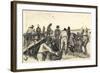 Peat Diggers in the Dunes-Vincent van Gogh-Framed Giclee Print