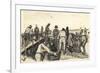 Peat Diggers in the Dunes-Vincent van Gogh-Framed Giclee Print
