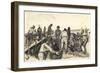 Peat Diggers in the Dunes-Vincent van Gogh-Framed Giclee Print