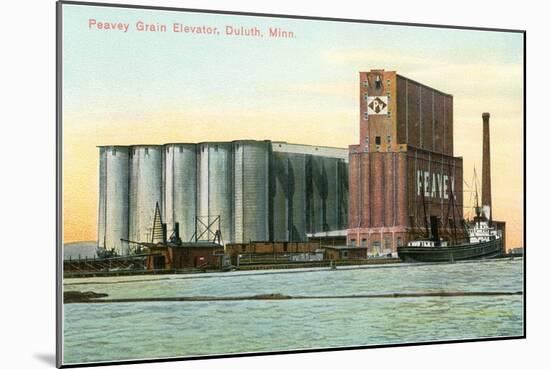 Peavey Grain Elevator, Duluth, Minnesota-null-Mounted Art Print