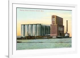 Peavey Grain Elevator, Duluth, Minnesota-null-Framed Premium Giclee Print