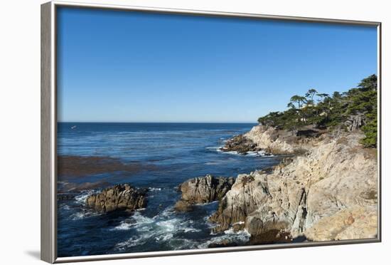 Pebble Beach, 17 Miles Drive, Carmel, California, United States of America, North America-Sergio-Framed Photographic Print